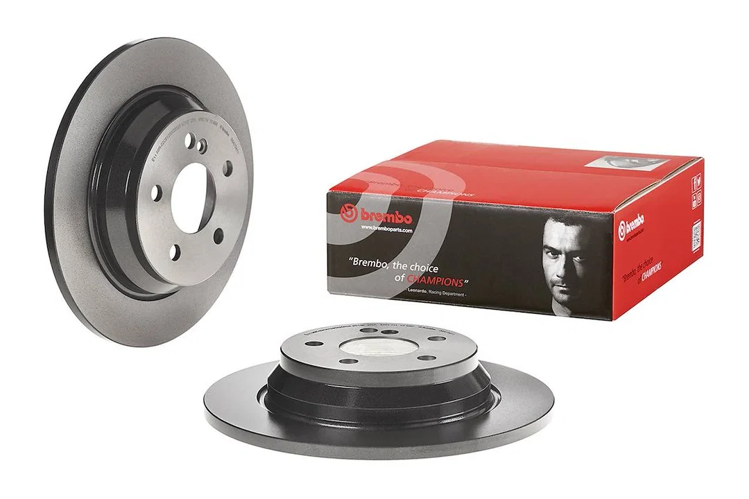 08A73411C02 – BREMBO Brake Rotor, Solid One Piece Design Wheel Bolt Pattern 5 x 112 Millimeter 300 Millimeter Diamete...